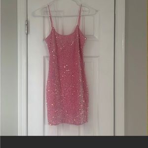 Lucy in the Sky Pink Dress. New. Still in the packaging.